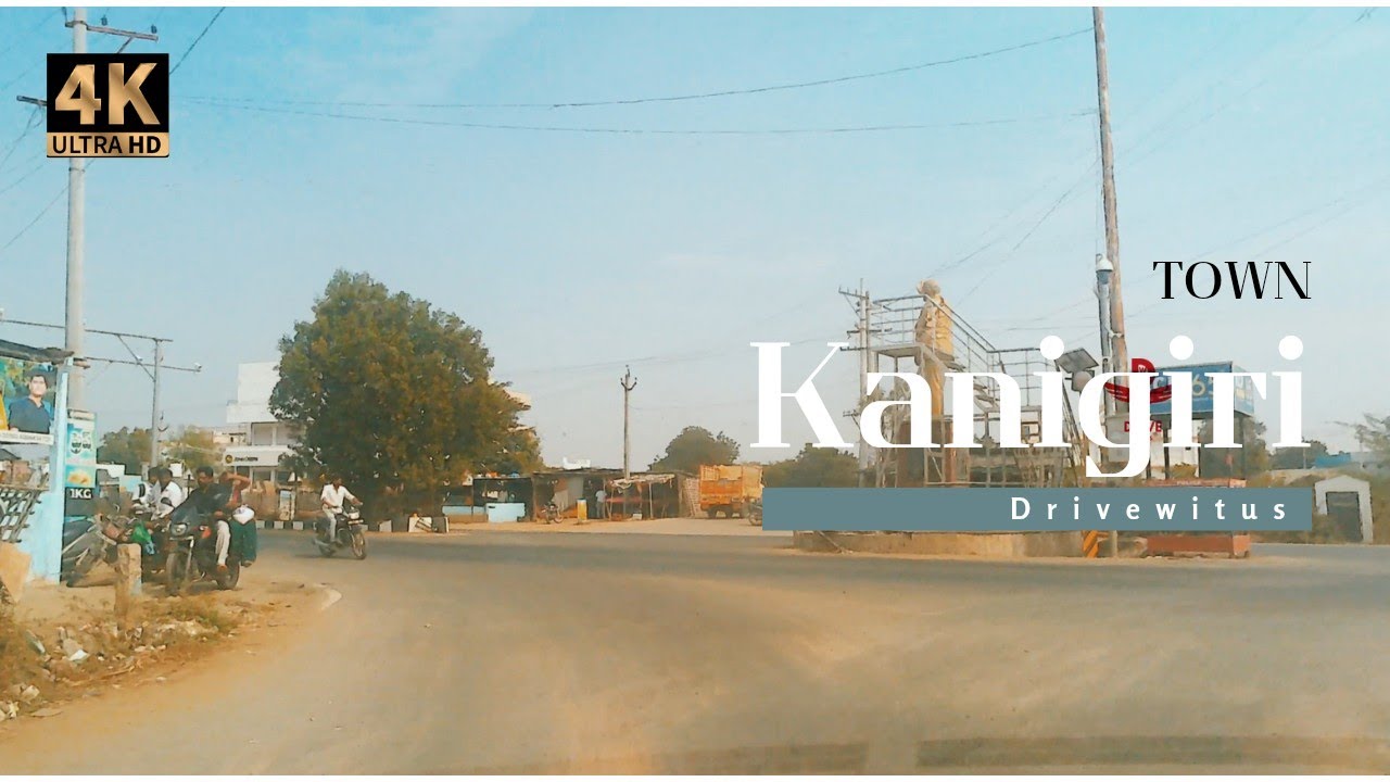 [India 4k] Kanigiri town highway car drive tour || 25th January 2026 