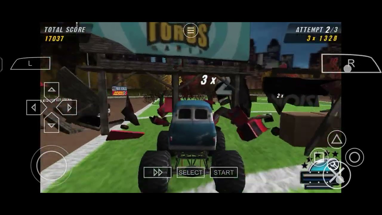 Monster Jam Urban Assault: Grave Digger The Legend/Original Grave Digger (Super Jump)