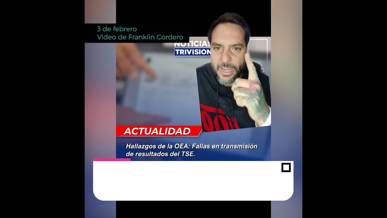 Creadores de contenido tergiversan informe de la OEA tras publicaci&oacute;n de Trivisi&oacute;n
