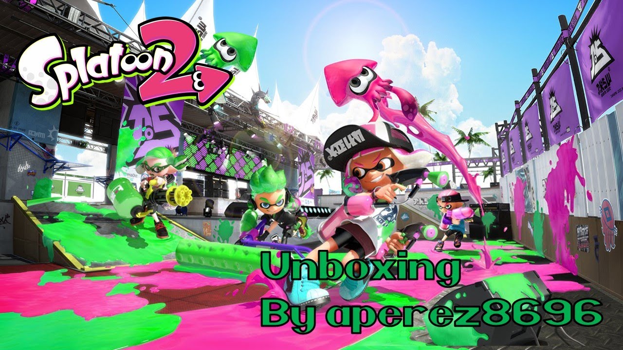Splatoon 2 Quick Unboxing
