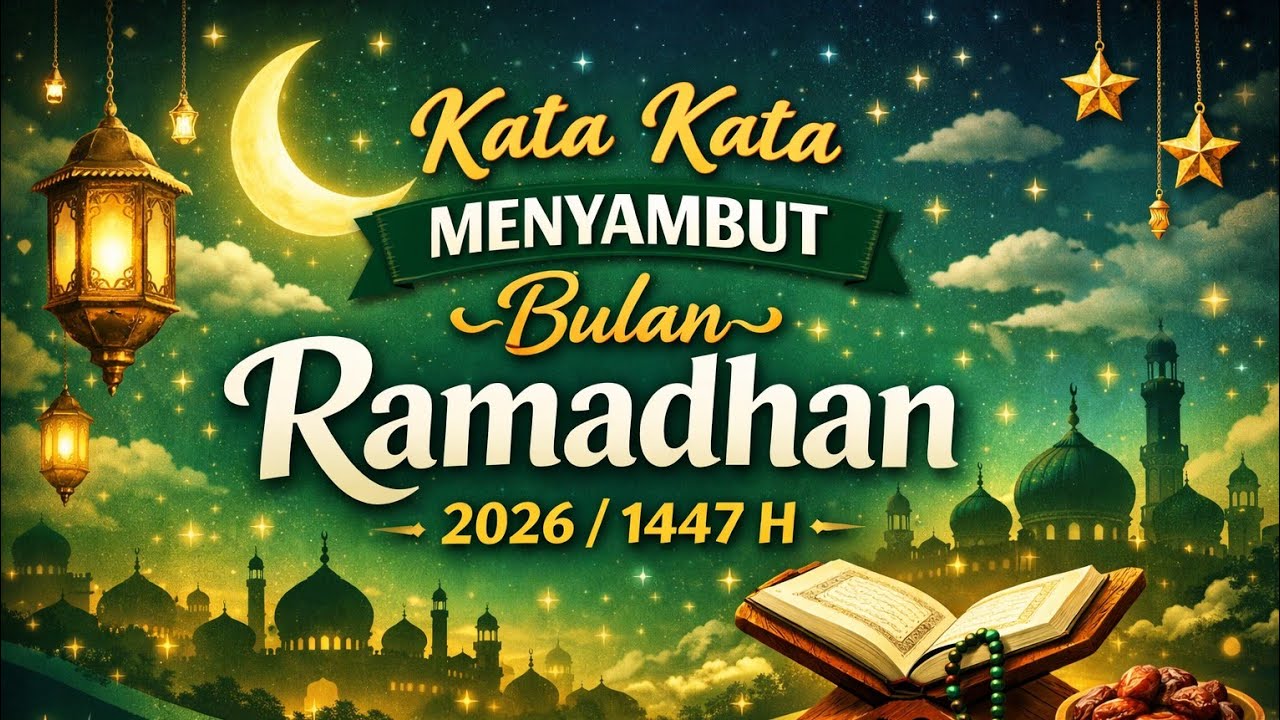 KATA KATA MENYAMBUT BULAN RAMADHAN 2026 || BULAN RAMADHAN 1447 H