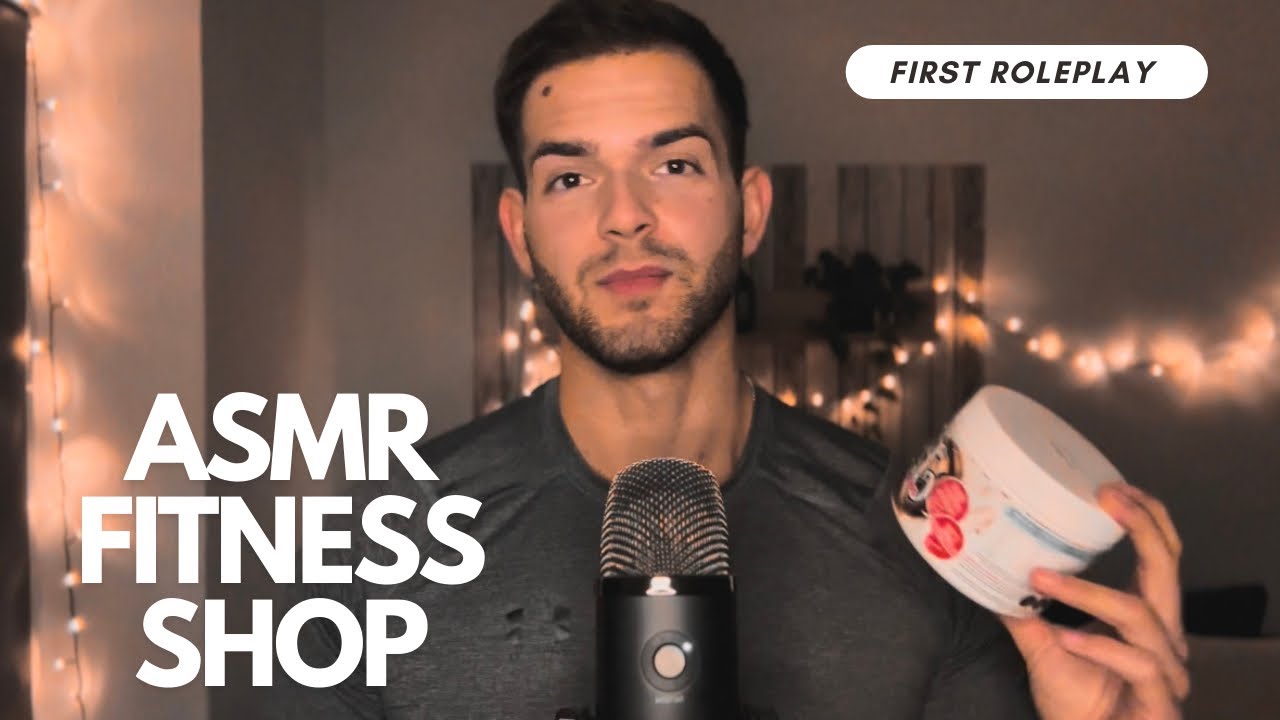 ASMR GERMAN | Fitnessshop Roleplay 💪🏼 (Ich verkaufe dir Supplemente 📈)