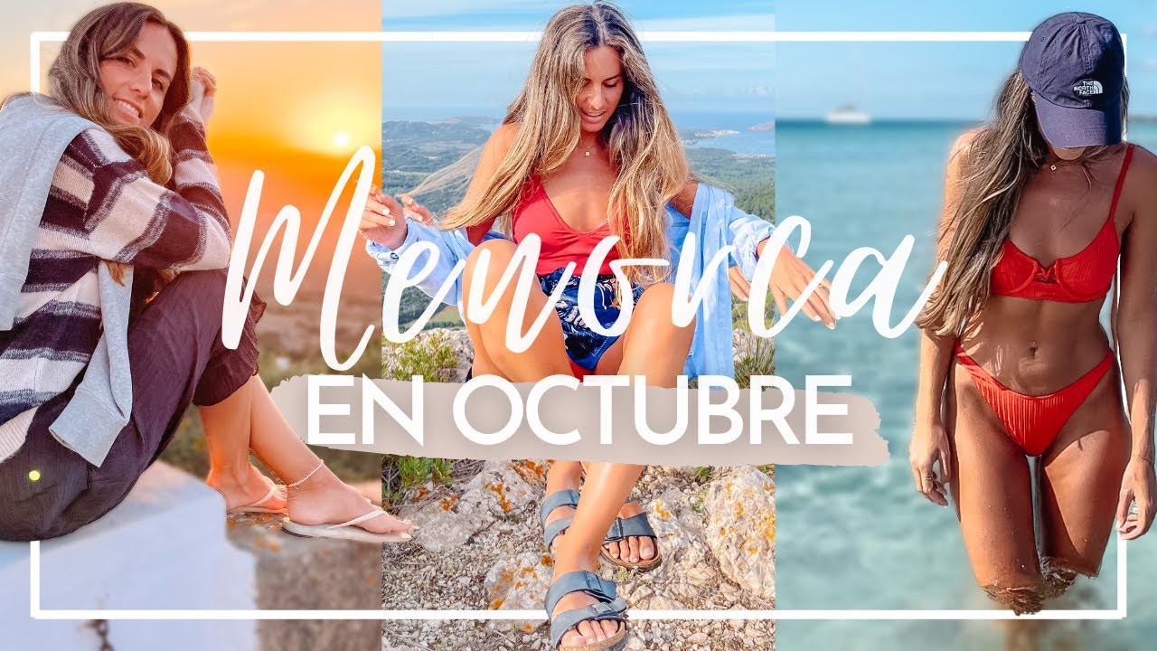 VLOG MENORCA en octubre | Son Bou, Cala Morell, puesta de sol en Monte Toro, Faro de Cavalleria