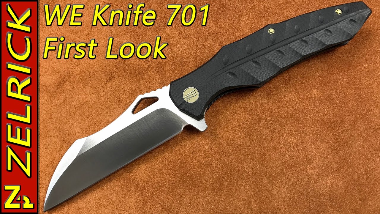 WE Knife 701 First Look/ Wharncliffe awesomeness!