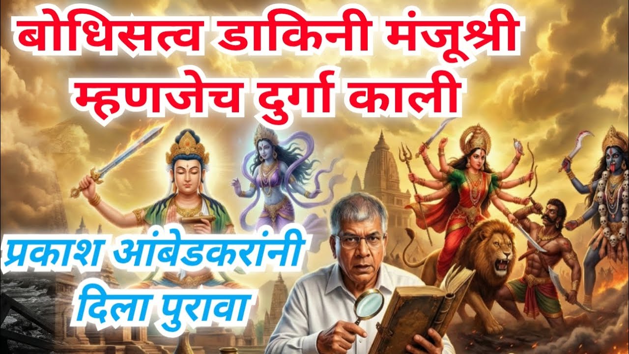 Prakash Ambedkar | बोधिसत्व डाकिनी मंजूश्री यांचा इतिहास आणि तत्वज्ञान | Dr Br Ambedkar 