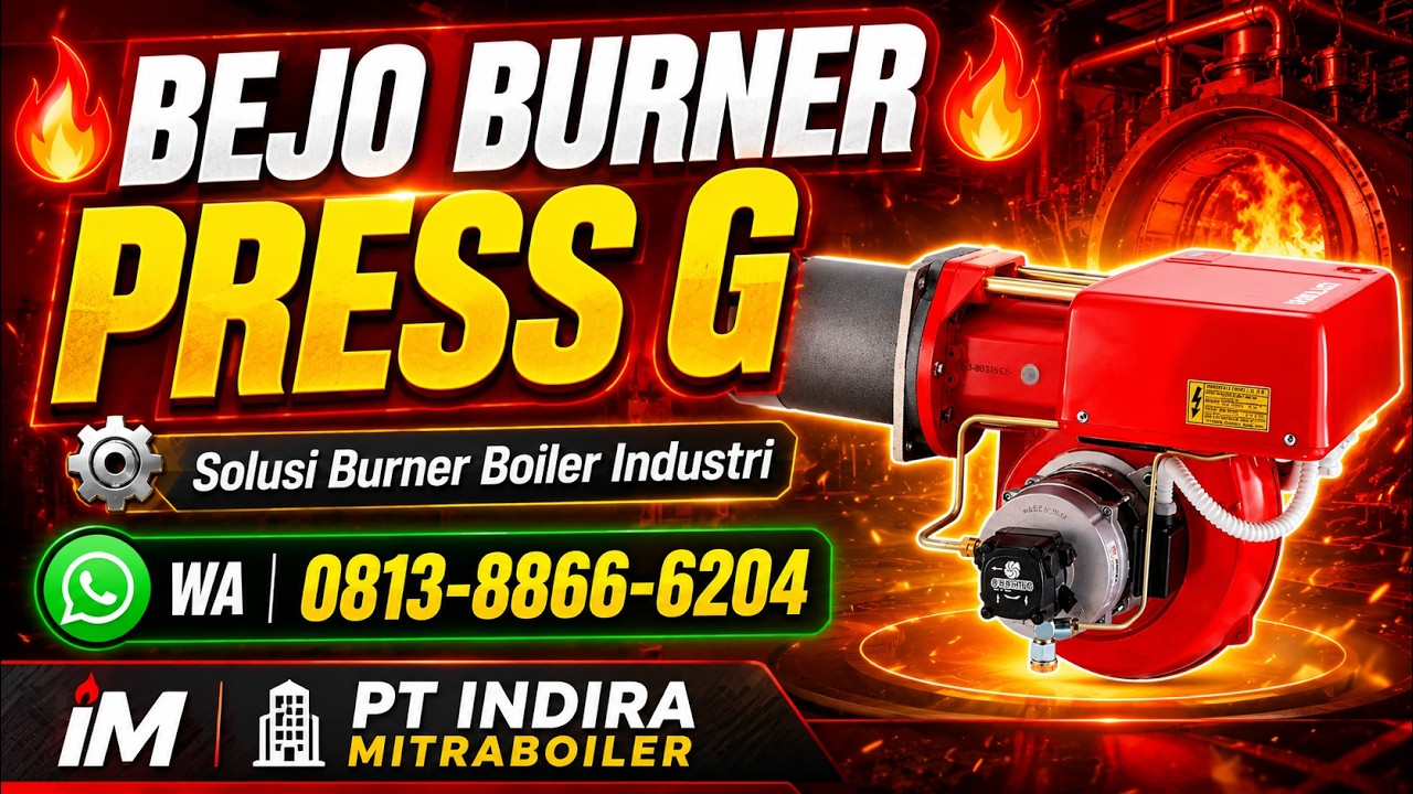 🔥Jual Burner Alat Pemanas Oven Incinerator  - Dryer Burner Riello Press 3G