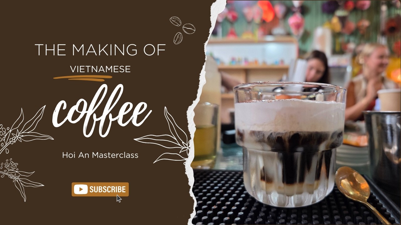 Making Vietnamese Coffee ☕️ // Things to do in Hoi An 🏮✨