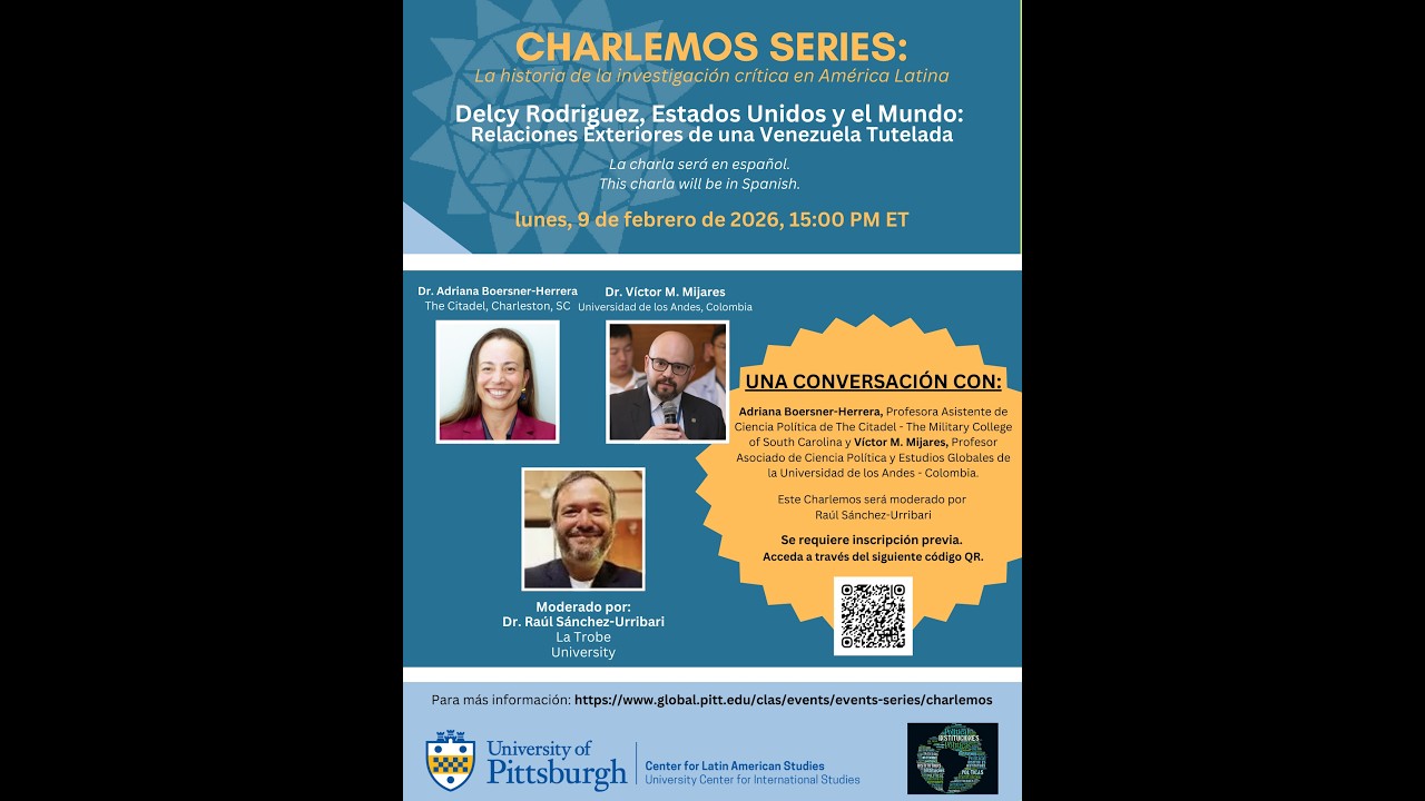 Charlemos con Adriana Boersner-Herrera y Víctor M. Mijares