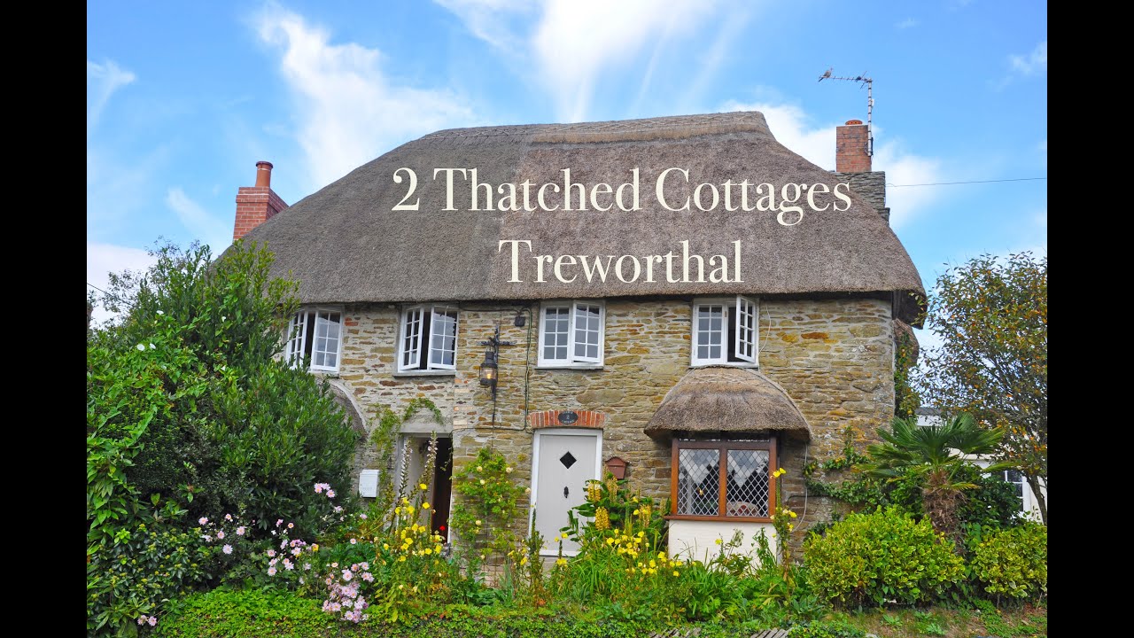 2 Thatched Cottages, Treworthal (Walkthrough Video Tour)