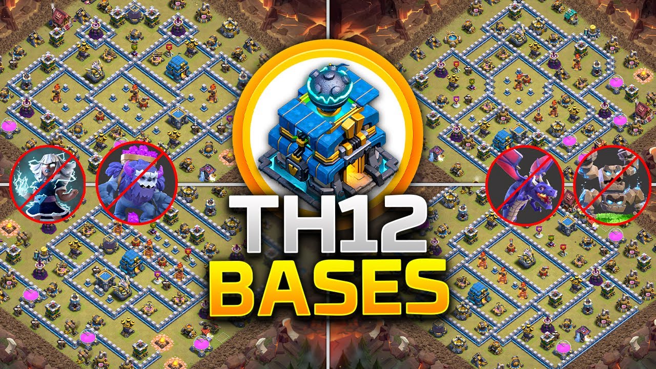 TOP 5! Town Hall 12 (TH12) Base Layout + Copy Link 2026 | Clash of Clans