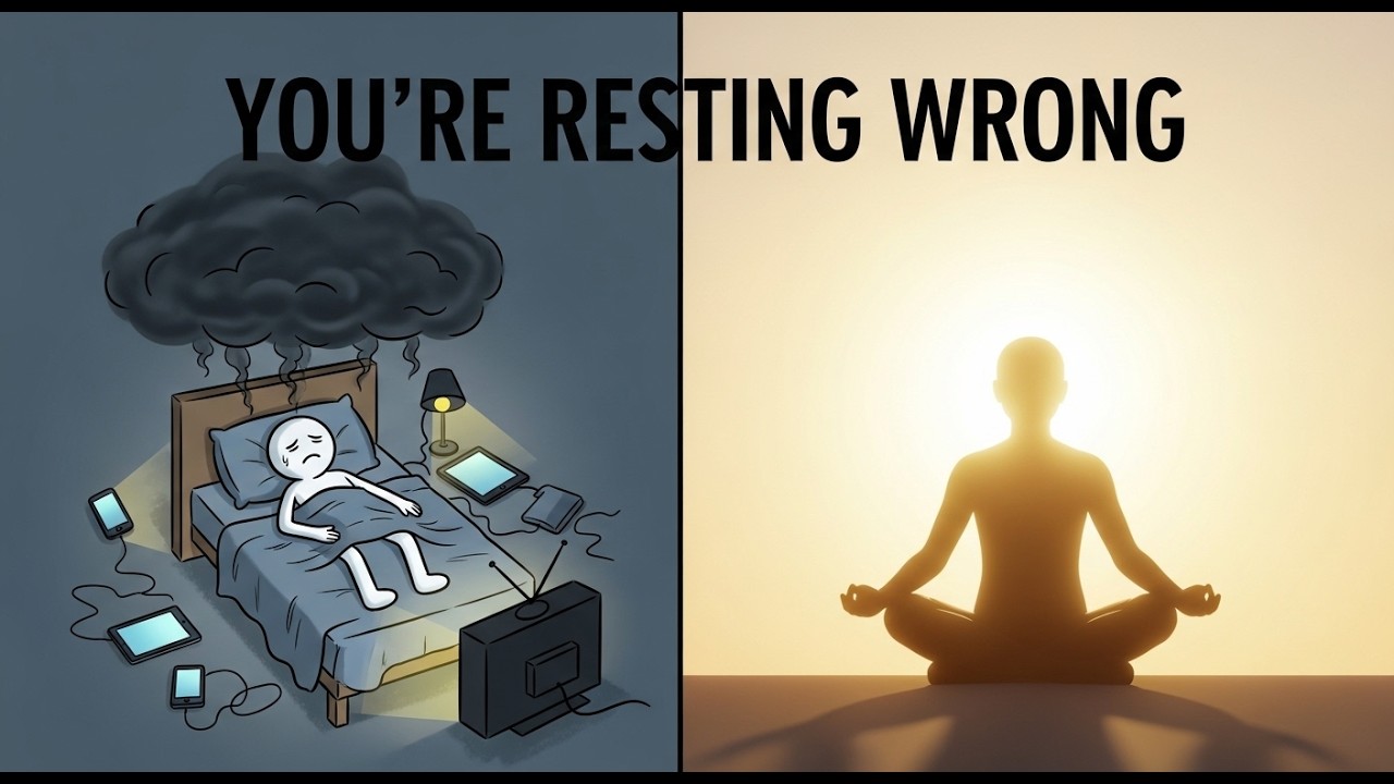 Why You're Always Tired (The 3 Rules of Real Rest Most People Ignore)