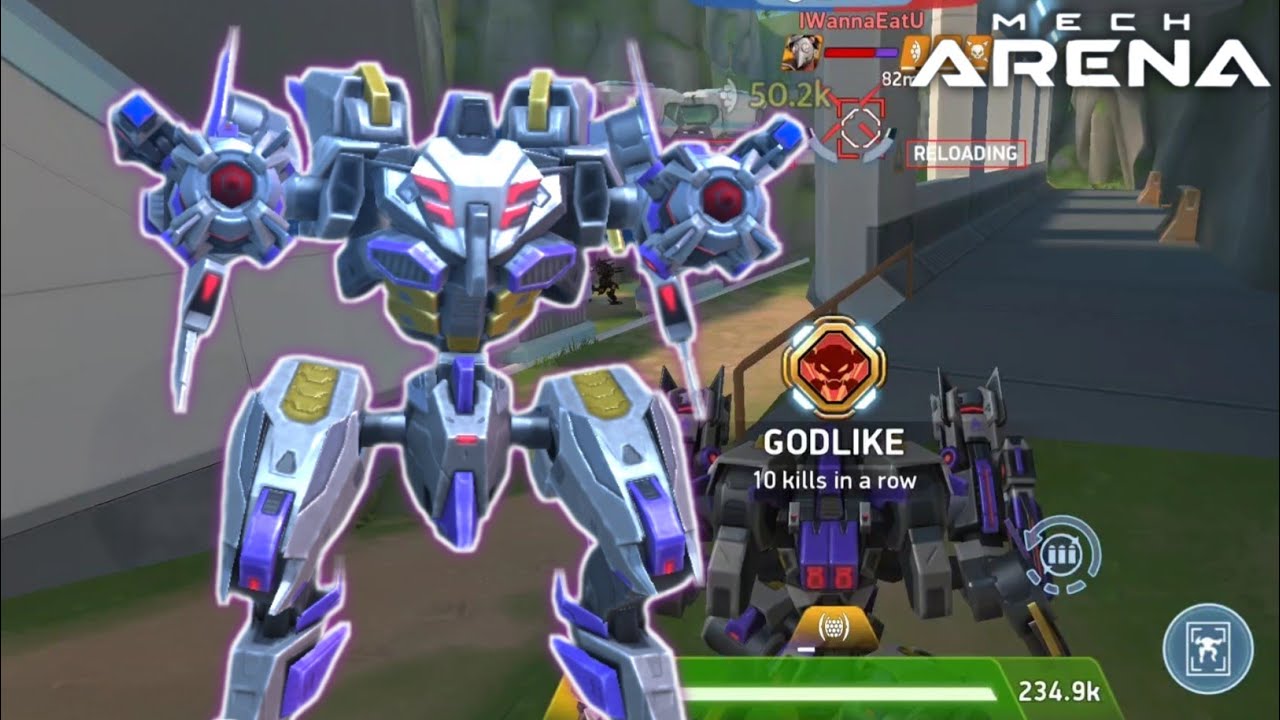 Eclipse and Gemini - Invisible with Untrackable Missiles - Mech Arena