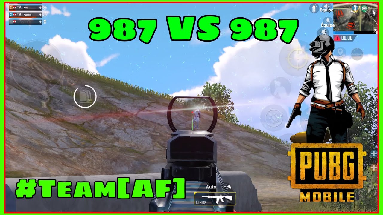 On croise des 987!! 🇵🇫 | TEAM [AF] PUBG MOBILE