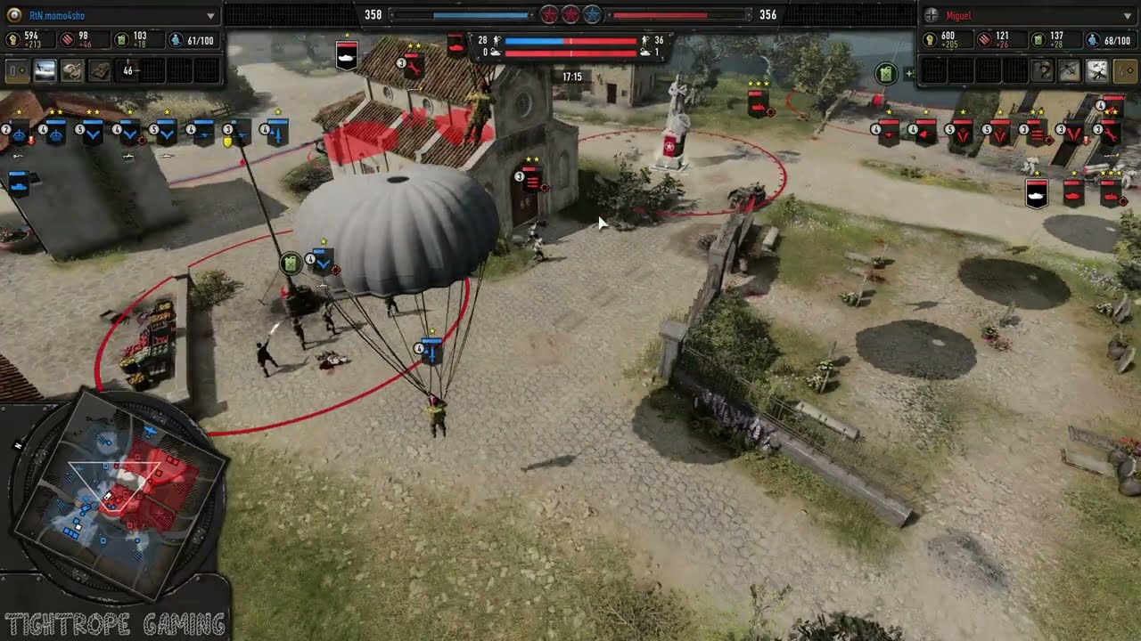 COH3 1v1 momo4sho (UK) vs Miguel (WM)