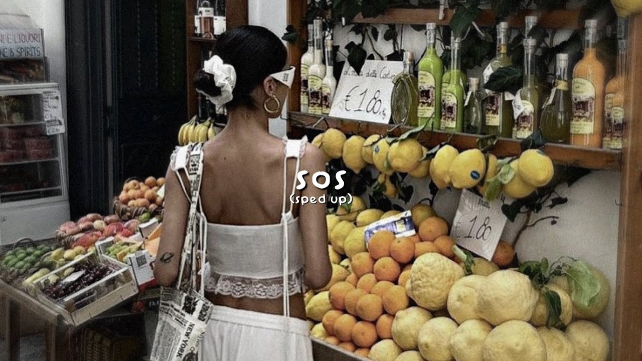 rihanna - sos (sped up)