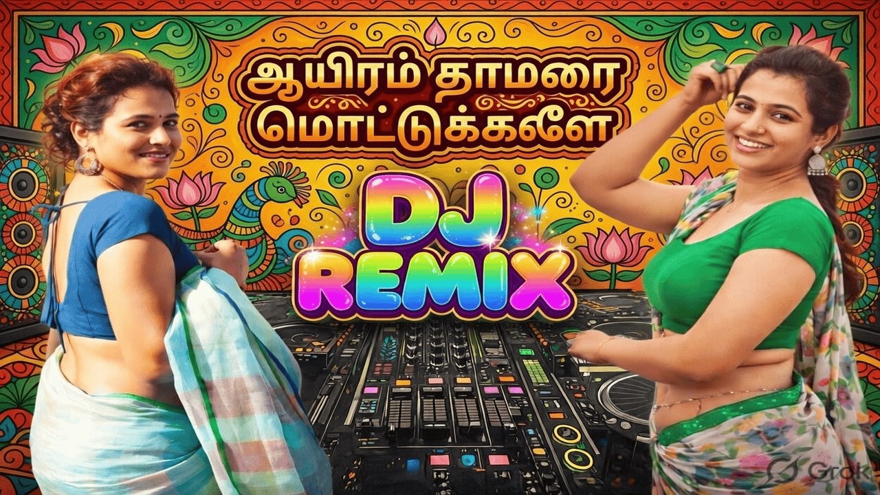 Aayiram Thaamarai Muttukkale 🌸 DJ Remix 2026 | Tamil Remix Song | Bass Boosted | Trending Mix#dj