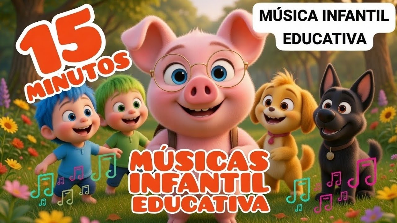 🎵 15 MINUTOS DE MUSICA INFANTIL EDUCATIVA | WORD KIDS 🎵