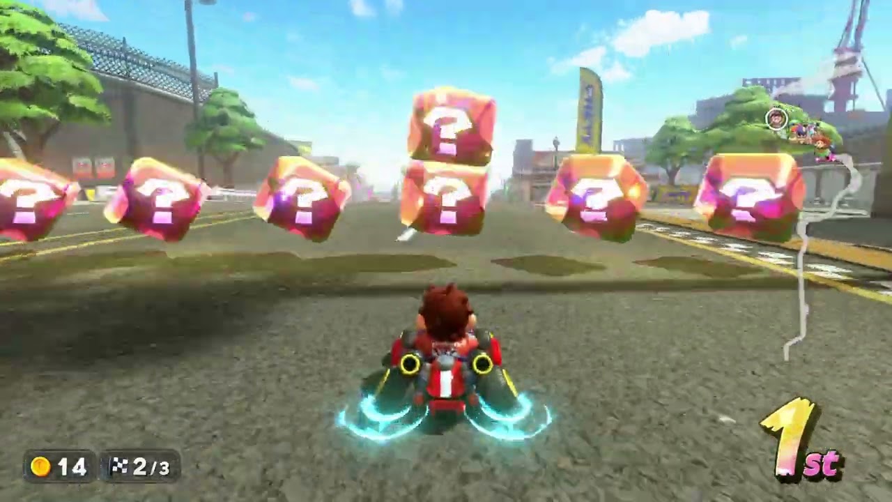 Mario Kart World: Mario Bros. Circuit to Crown City Route