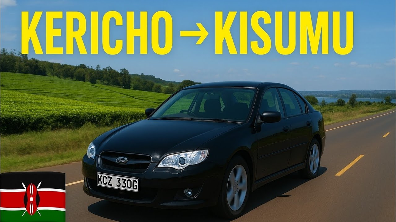 Driving from Kericho to Kisumu in My Subaru Legacy | Road Trip Vlog