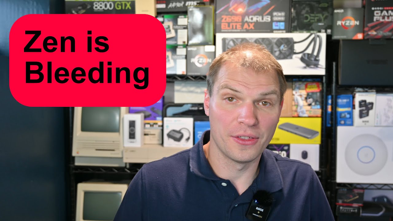Zen is bleeding - Zenbleed Bug