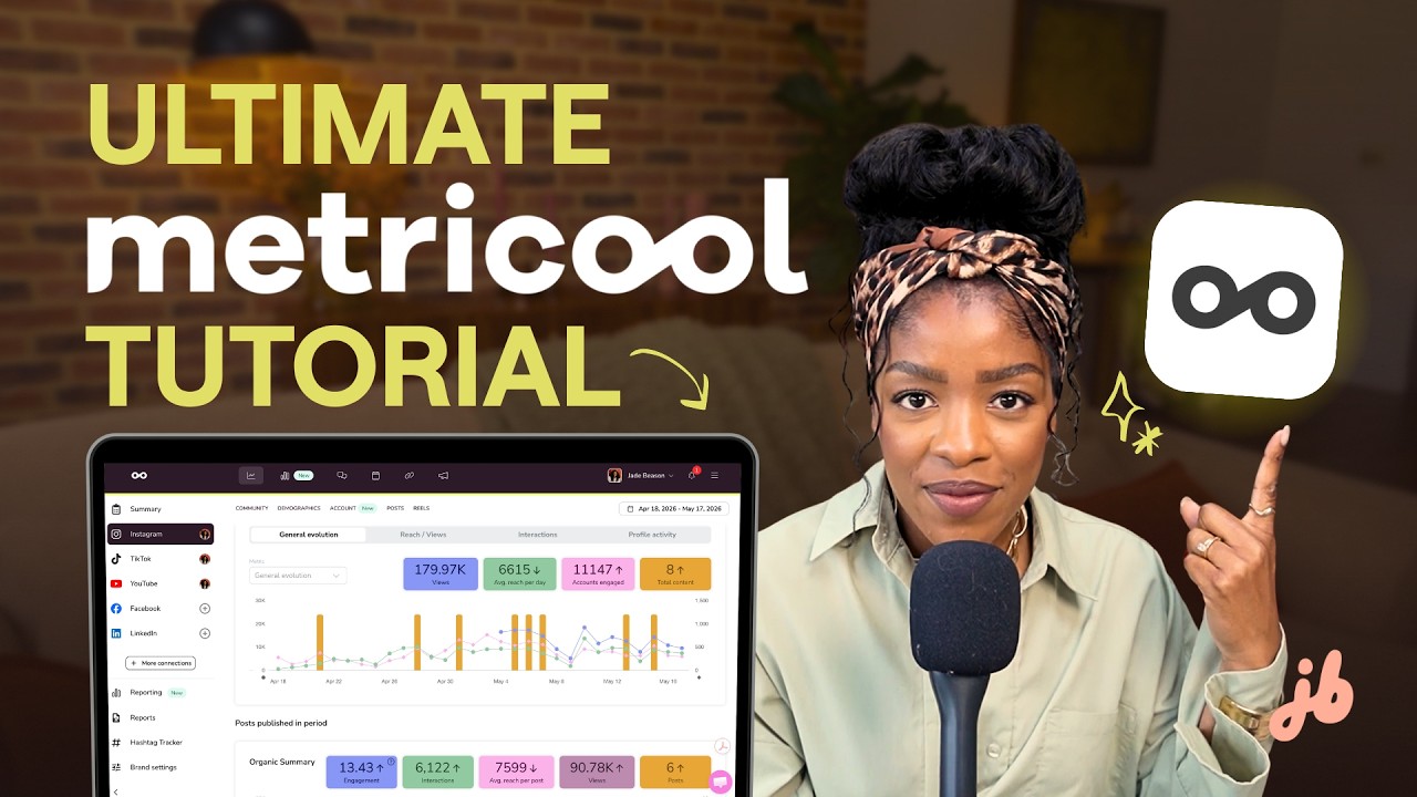Полное руководство по Metricool! | Инструмент для управления социальными сетями 2026