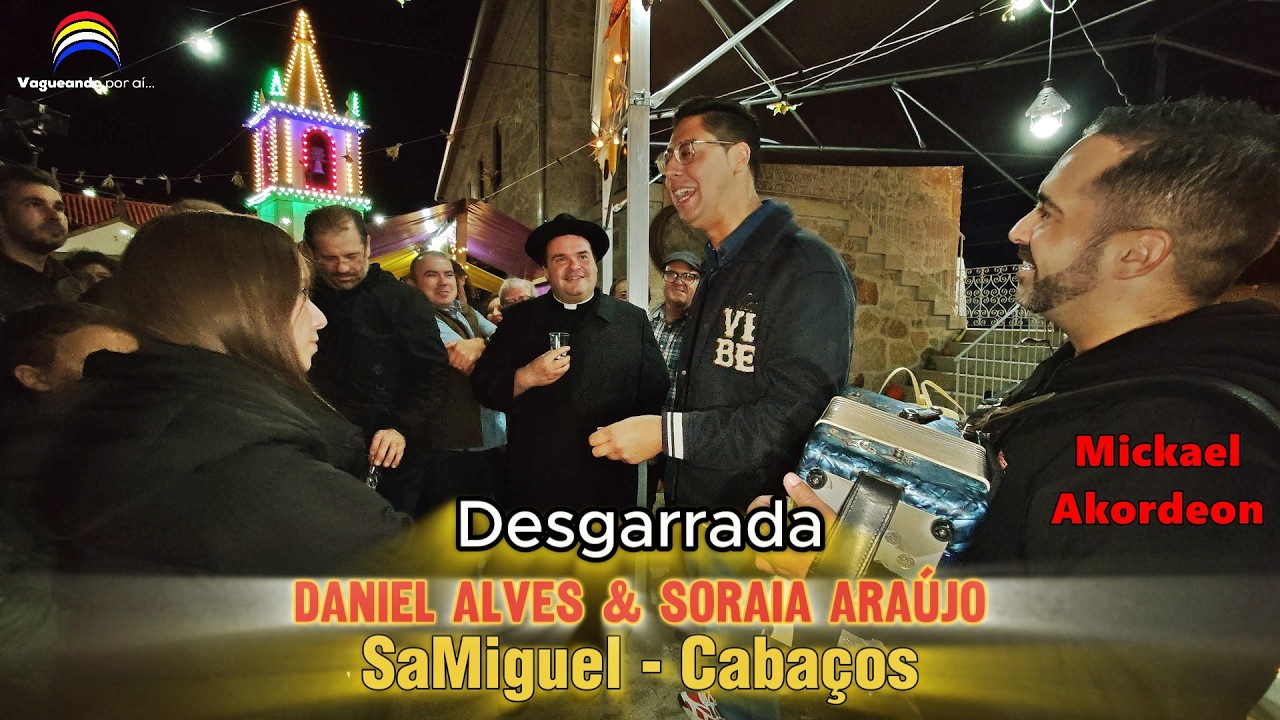 Padre não conteve o Sorriso com a Desgarrada de Daniel Alves & Soraia Araújo - SaMiguel - Cabaços
