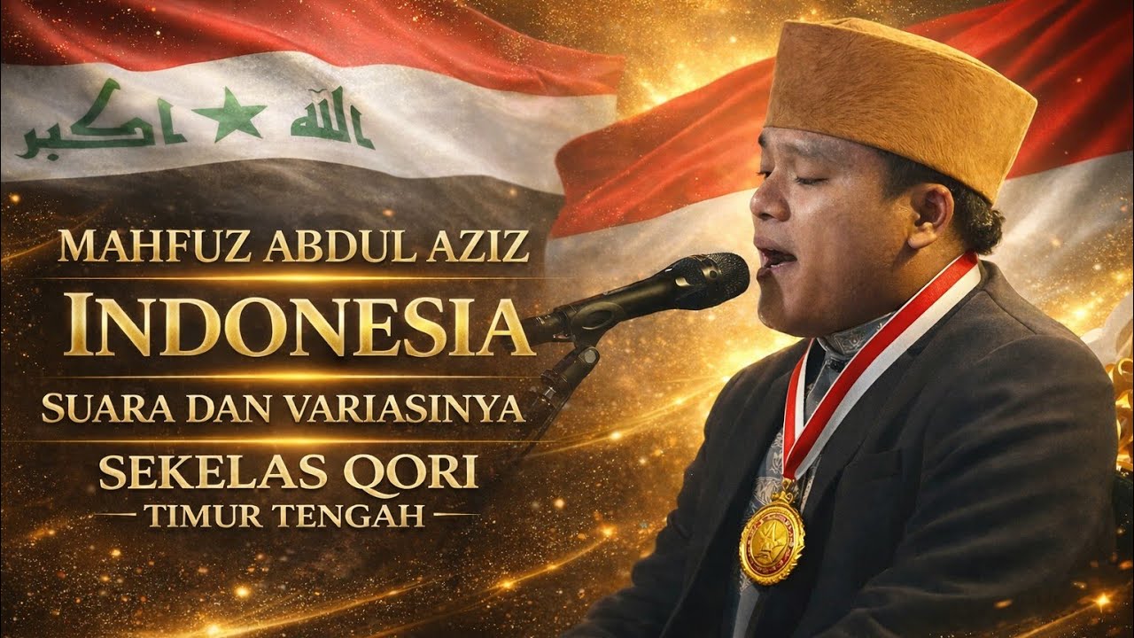 🔴 AMAZING 🇮🇩 TILAWAH FULL POWER MAHFUZ ABDUL AZIZ INDONESIA GEMPARKAN IRAQ 