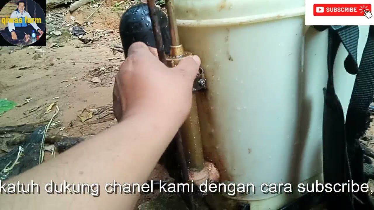 Cara Mudah atasi semprot, Tanki / Handsprayer Manual  keluaran malaysia bocor pada bagian pompa