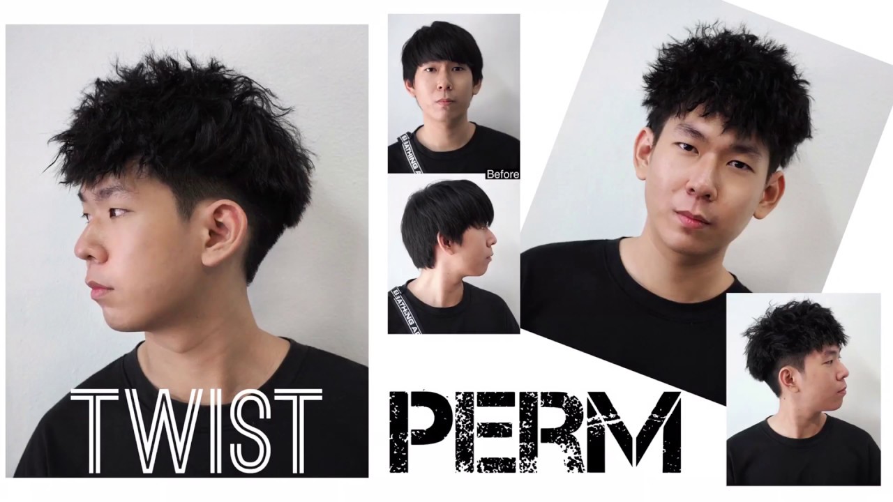 ดัดฟอยล์ ผู้ชาย/Twist perm ที่ร้าน Stiew Hair Studio อย่างเท่ห์