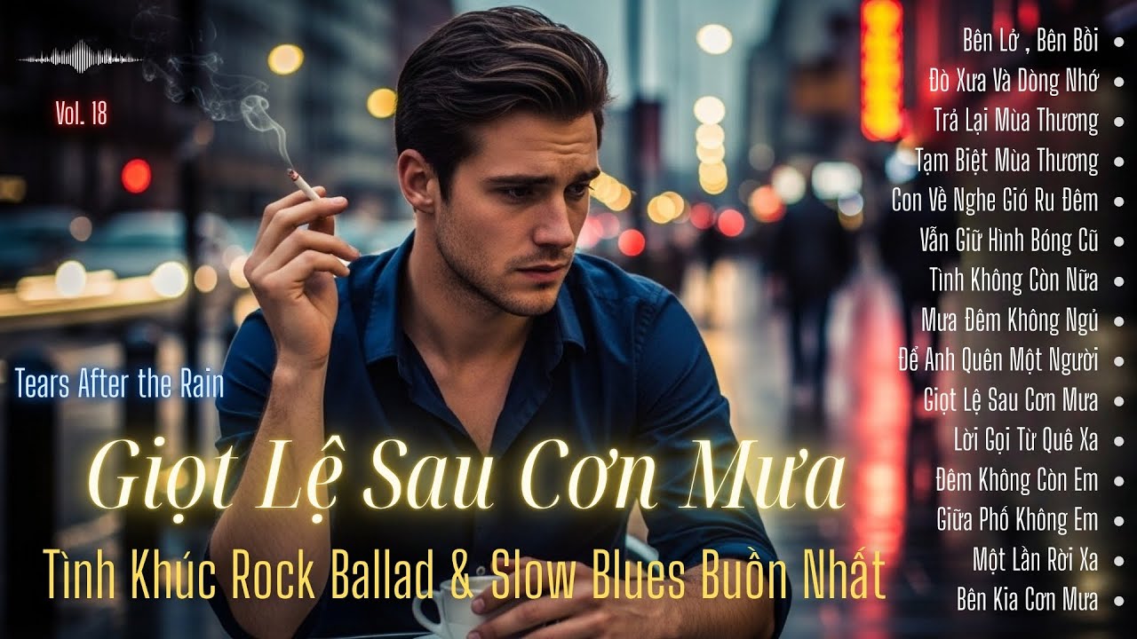 Giọt Lệ Sau Cơn Mưa – Tears After the Rain | Những Tình Khúc Rock Ballad & Slow Blues Buồn Nhất| R&B