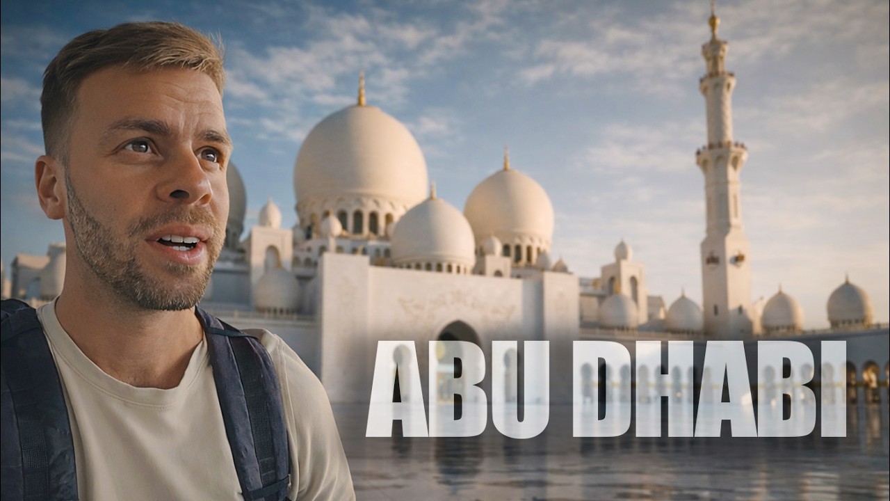Poprvé v Abu Dhabí 🇦🇪 Vyplatí se 12h návštěva? ✈️