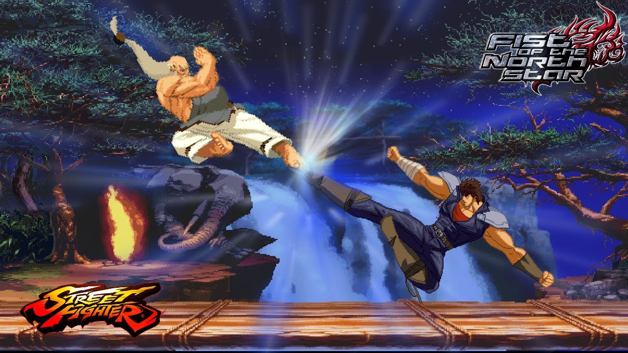 Gouken Vs Kenshiro - Street Fighter X Fist of the North Star (Hokuto no Ken)