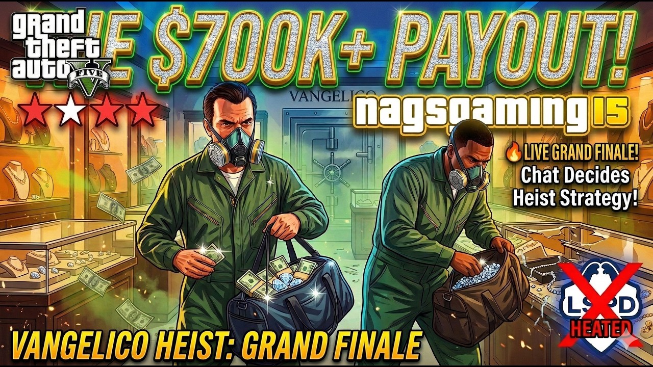 THE $700,000 HEIST! 💎 GTA 5 Jewelry Store  (Part 4) | WE FINALLY DID IT! 💰 The Jewelry Store Heist -