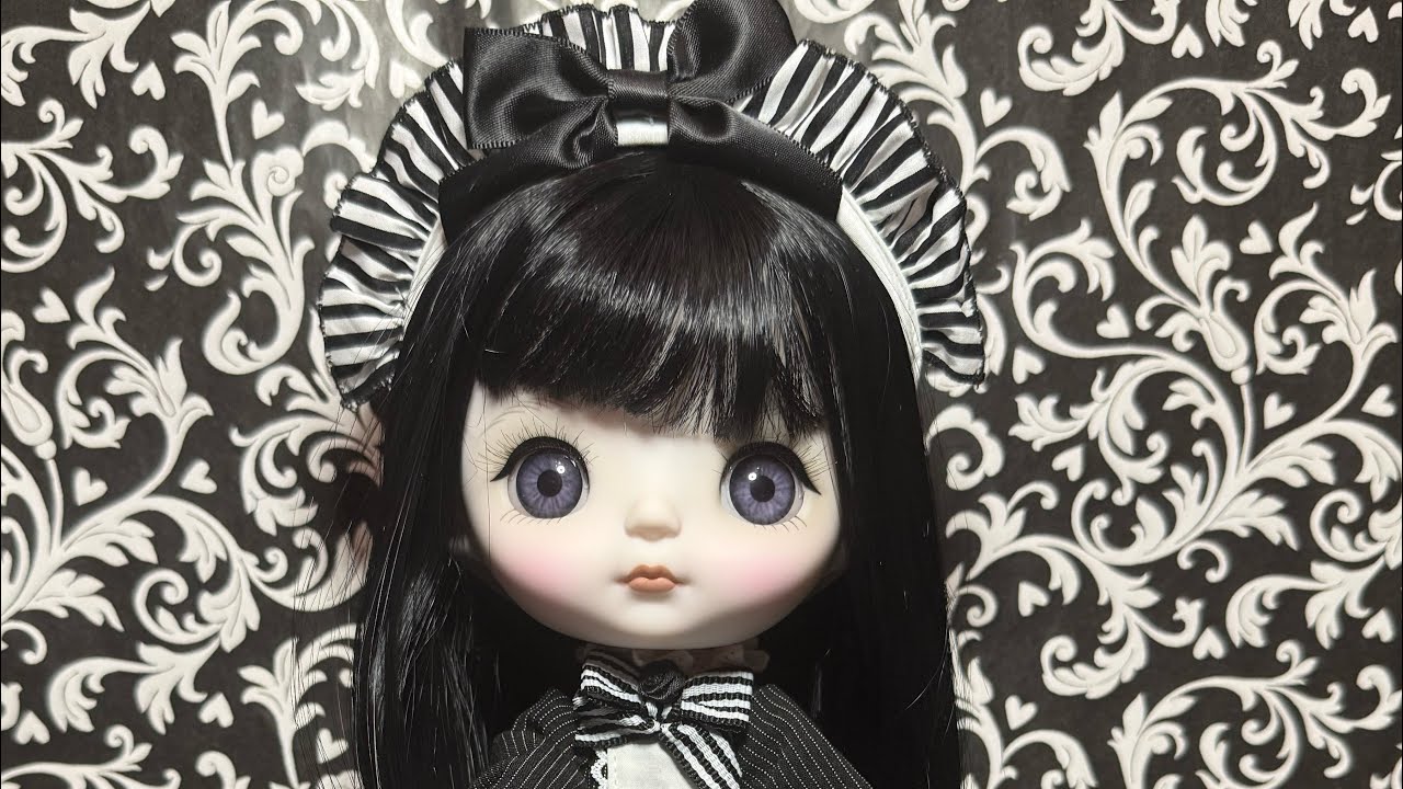 My Mori Lolli Dolly Night Bloom Has Arrived! 🖤🤍 @DollyMoriDoll