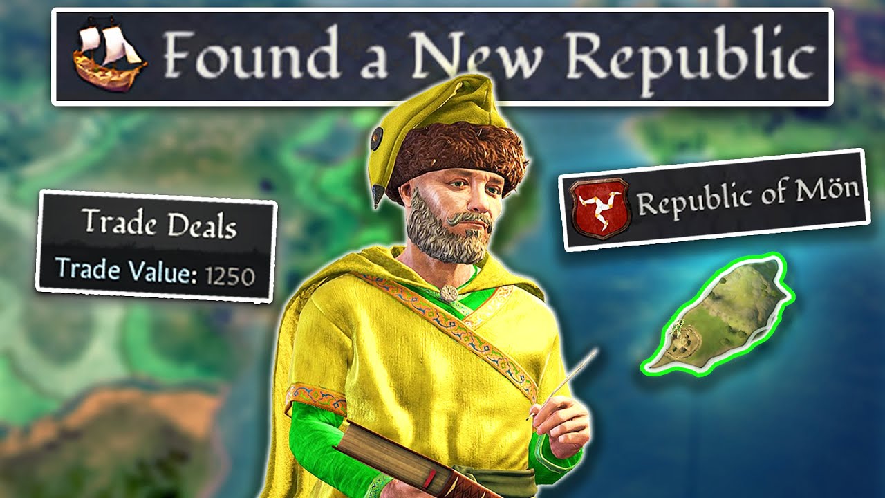 Founding a MERCHANT REPUBLIC to get SUPER RICH in CK3!