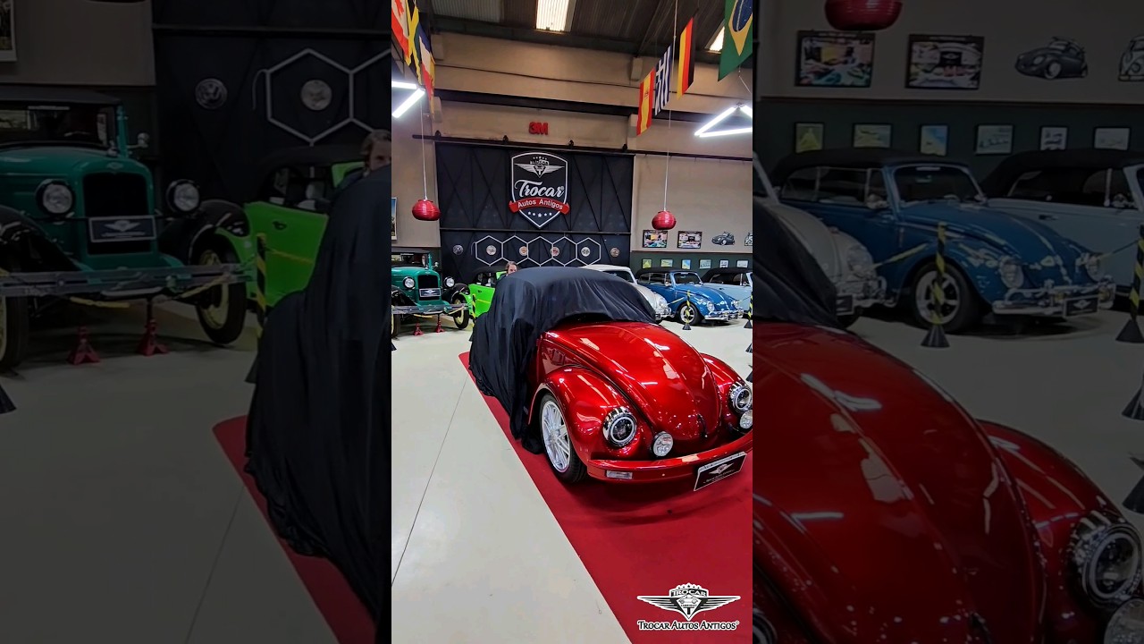 MAÇÃ DO AMOR! 🍎 Que projeto incrível! 🤤🤤🤤❤️❤️❤️❤️ Fusca totalmente customizado para o cliente!