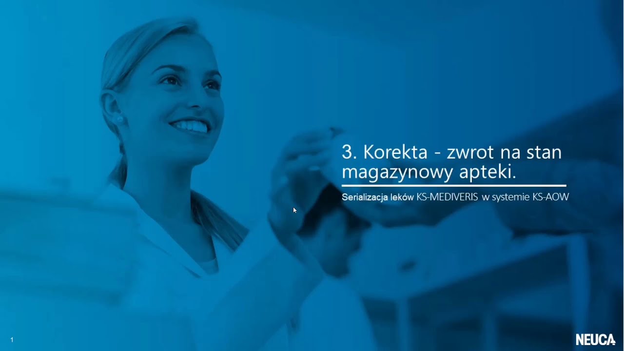 Kamsoft – instrukcja, serializacja i zwroty: korekta - zwrot na stan magazynowy apteki