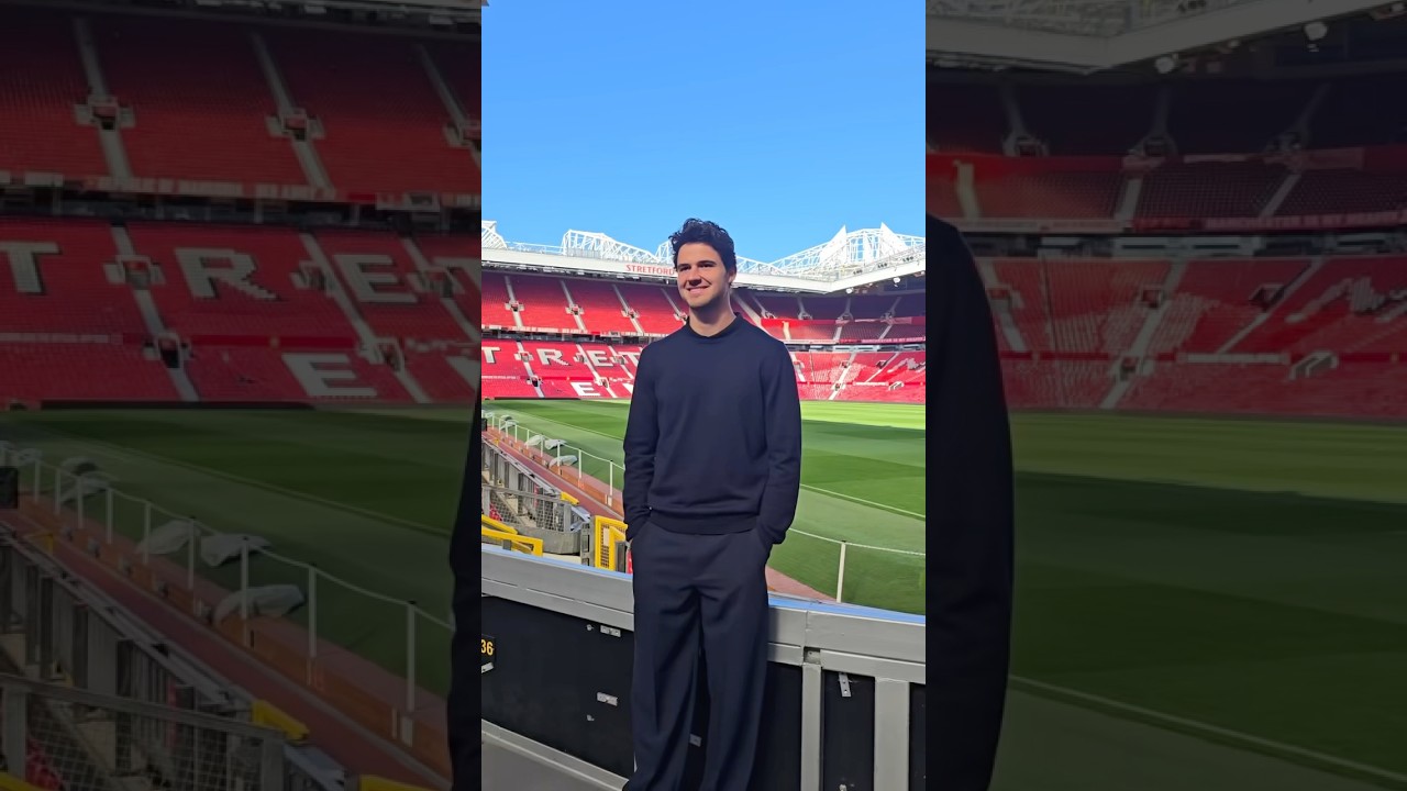 When Senne Lammens Saw Old Trafford For The FIRST TIME 🥹🏟️