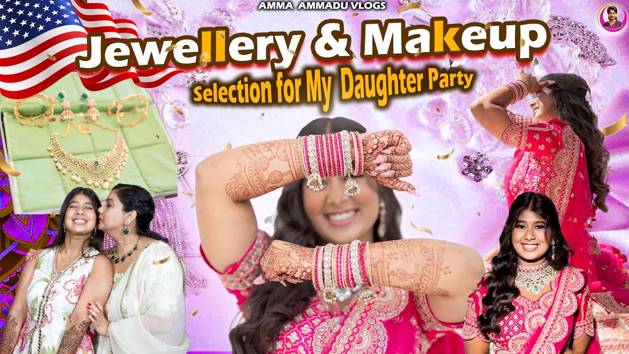 Devu Sweet 16 Birthday Decor & Makeup Full Tour | Amma Ammadu | Telugu Vlogs