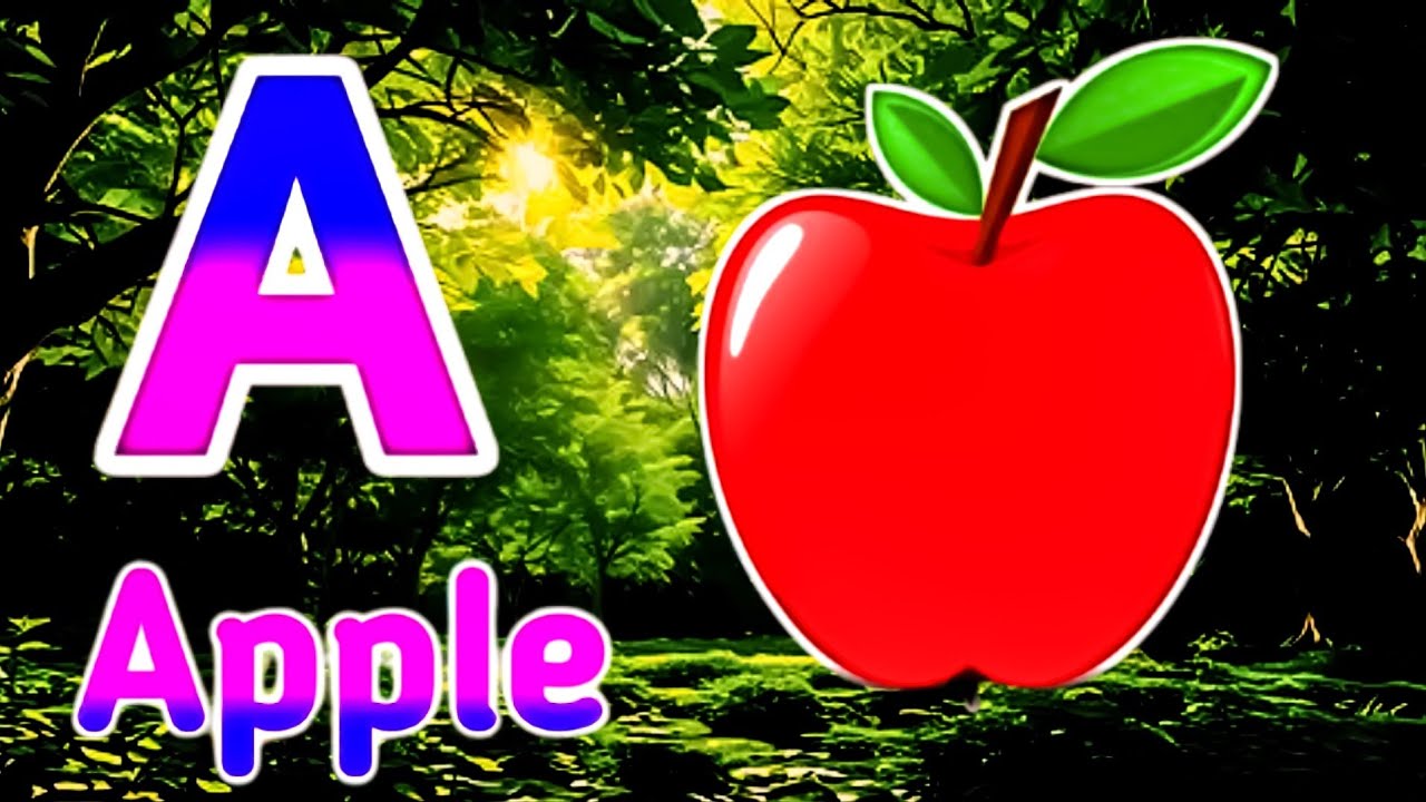 Phonics Song 2 with TWO Words in 3D - A For Airplane - ABC Alphabet Songs & Sounds  016