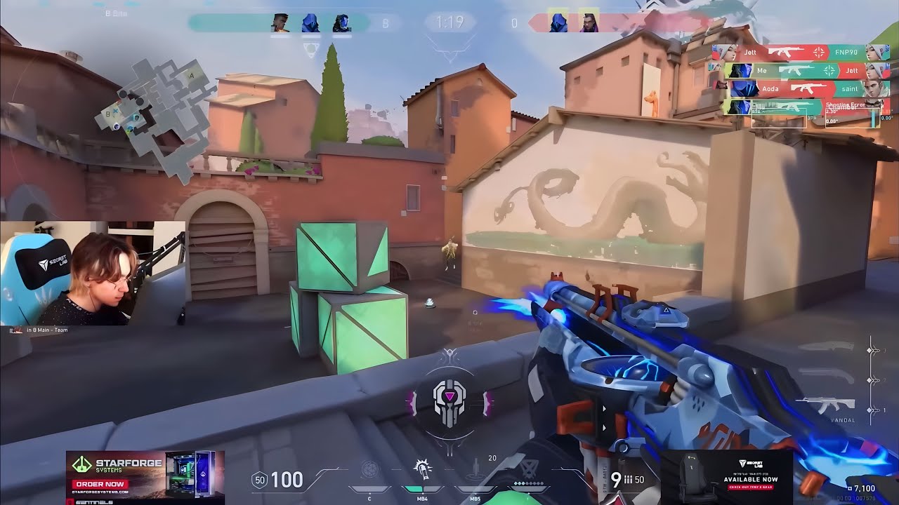 SEN TENZ KAY/O ASCENT!  VALORANT GAMEPLAY