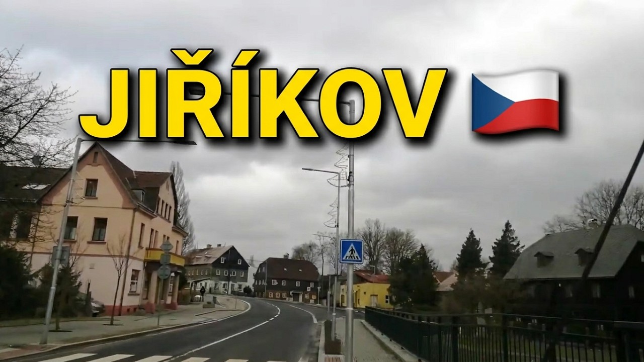 🚙👀kurz trip Jirikov, Tschechei * court voyage Jirikov, République tchèque * #roadview
