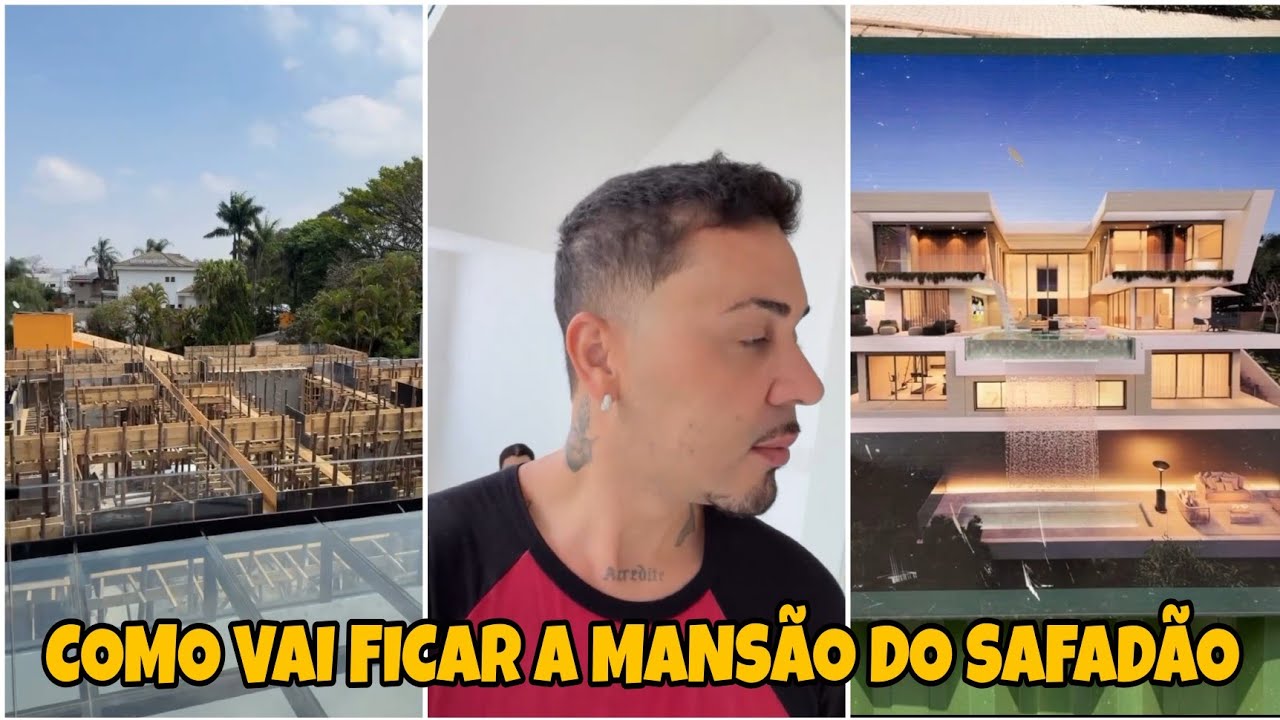 ✅ CARLINHOS MOSTRA COMO SERA A MANSÃO DO SAFADÃO 