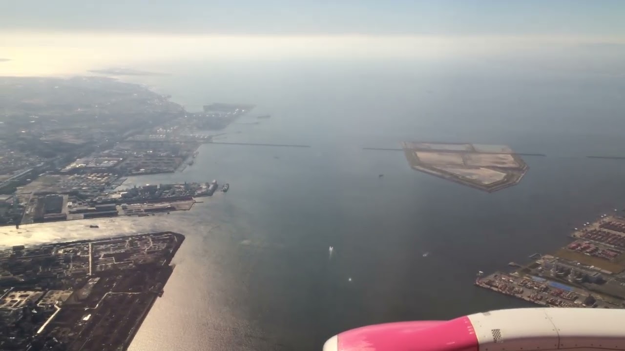 2024.11.13名古屋小牧空港着陸