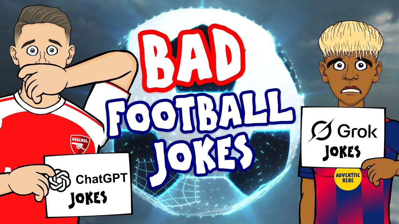 BAD FOOTBALL JOKES🤕 Is Grok or ChatGPT the worst?