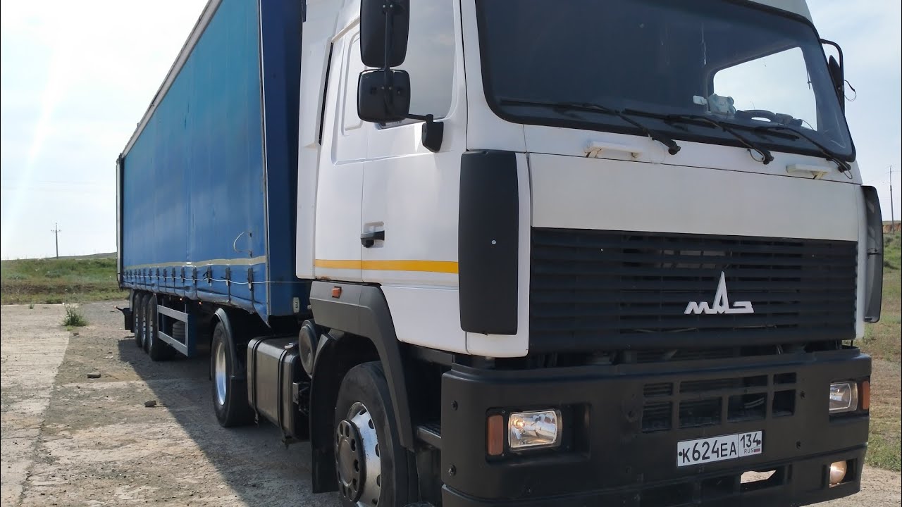 ПРОДАЁТСЯ МАЗ 5440А9 РЕНО + ШТОРНЫЙ ПОЛУПРИЦЕП ASKO