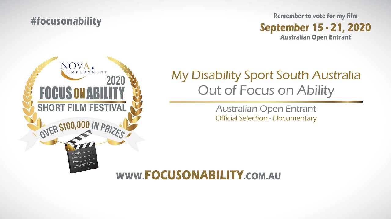 My Disability Sport South Australia - Out of Focus on Ability