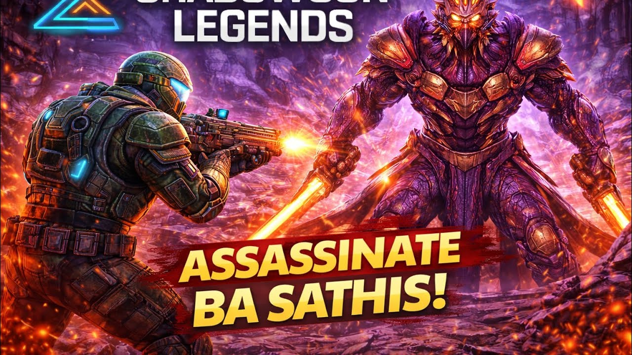 Shadowgun Legends – Assassinate Ba Sathis | Epic Boss Mission | ZenoX