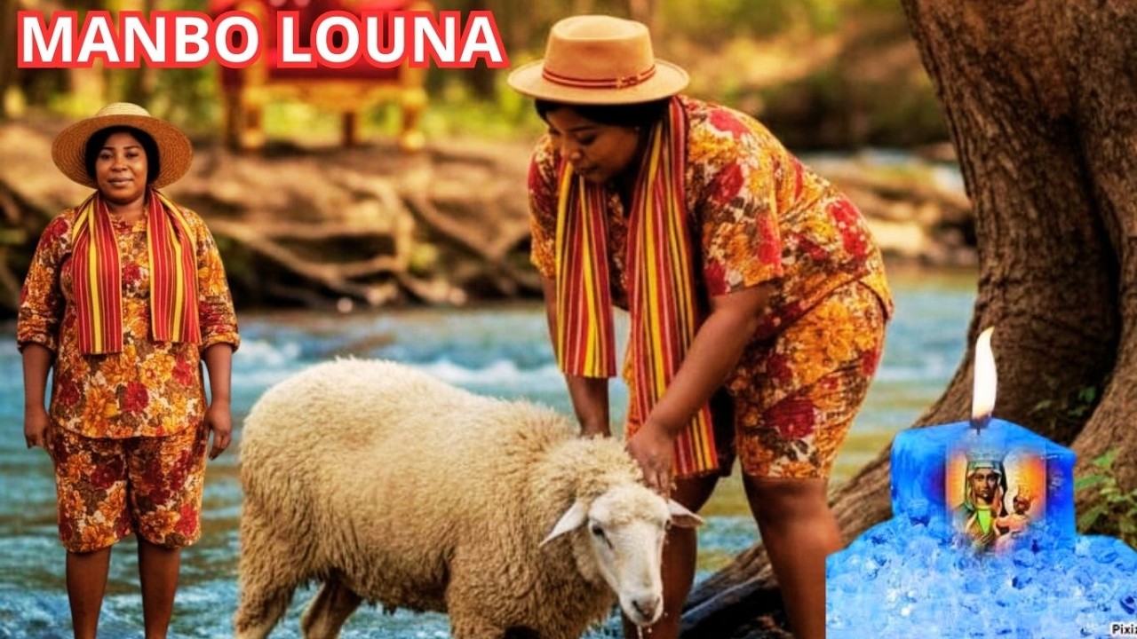  Layebwa avèk Jean Baptiste Dedouble nan tèt Manbo Louna mezanmi, tout sezi  wè gade bagay sa.