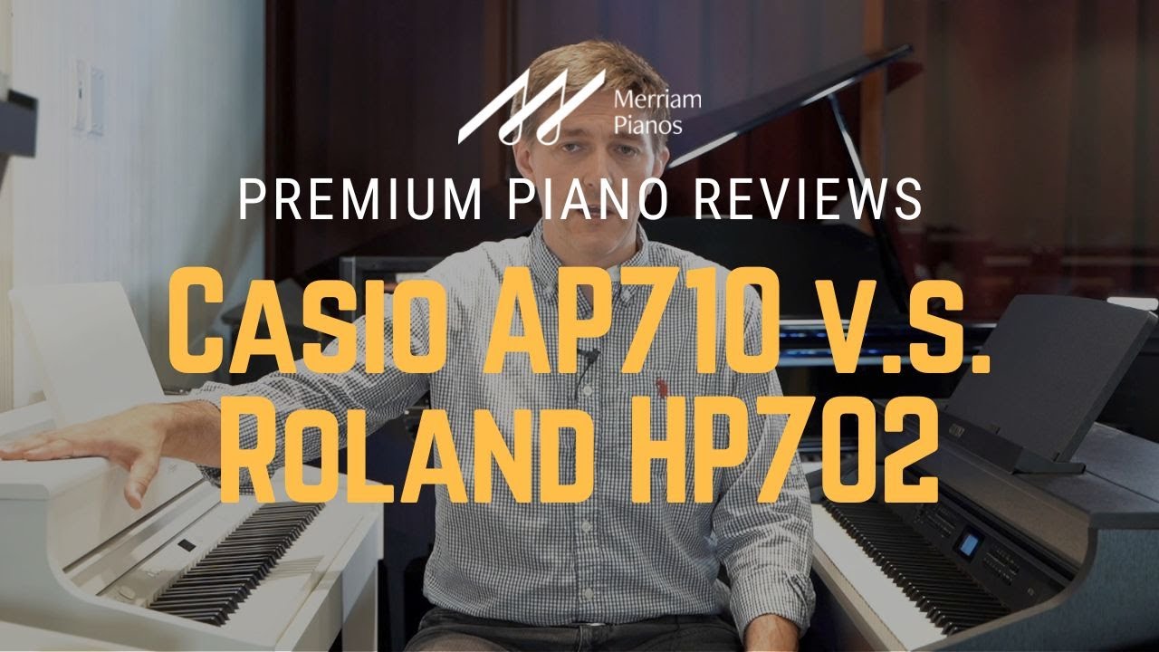 🎹﻿ Casio AP710 vs Roland HP702 - Digital Piano Review & Demo Comparison﻿🎹